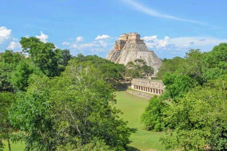 Uxmal Pyramid Yucatan